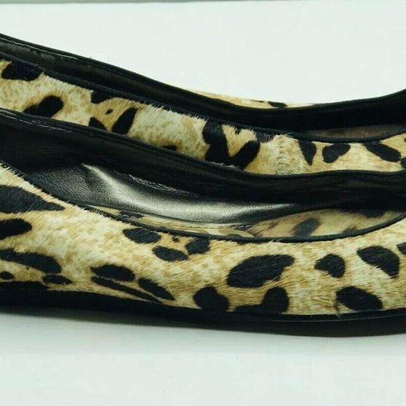 Sam Edelman Joya Ballet Flats Leopard Calf Hair - Picture 5 of 8
